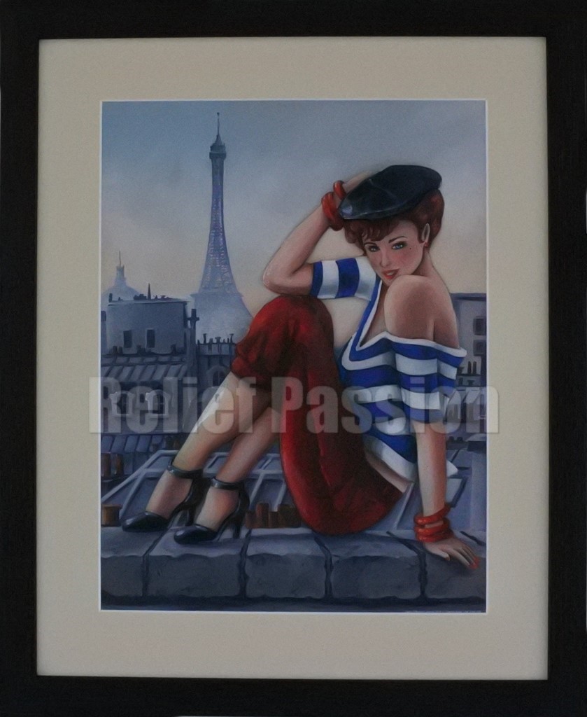 FEM162020-Mademoiselle Toits de Paris-(40x50)