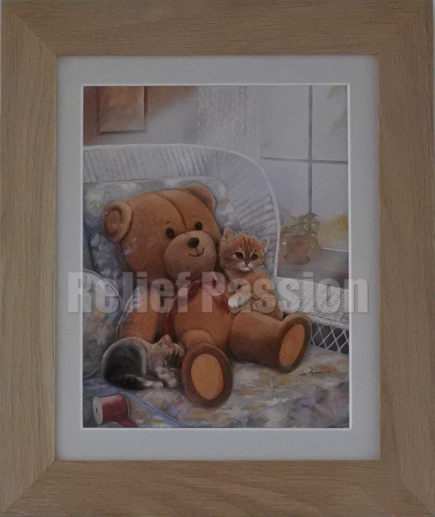 NAI162020-Nounours & chatons-(24x30)