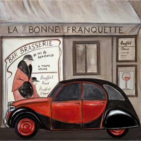 2cv La bonne franquette (30x30)