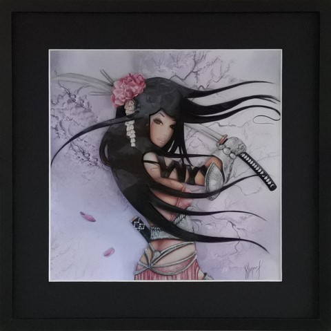 ETH222021-Femme samouraï-(40x40)