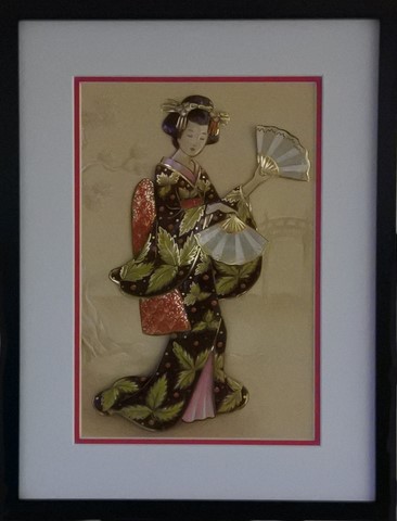 ETH232022-Chinoise aux éventails-(30x40)