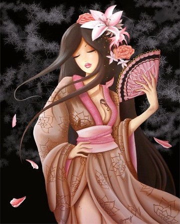 Lilou secret garden (24x30)