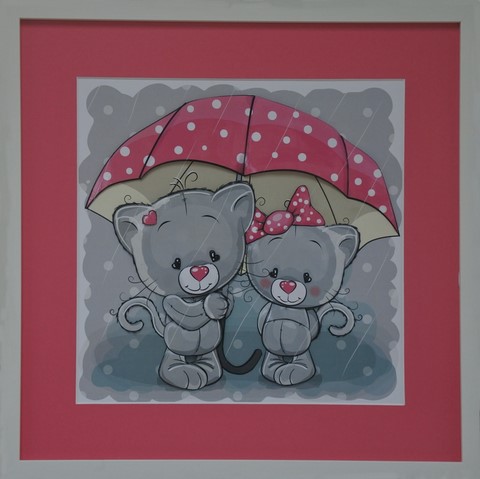 NAI152017-Chatons au parapluie-(40x40)