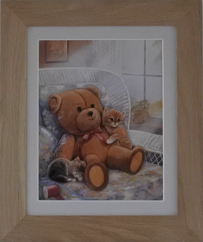 NAI162020-Nounours & chatons-(24x30)