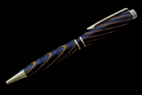 Stylo bille N°5 (Bois collés)